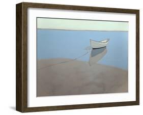 White Dory-John Rufo-Framed Art Print