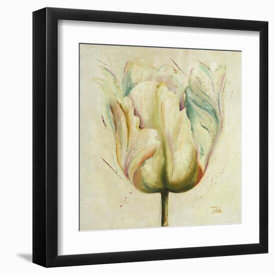 White Double Tulips I-Patricia Pinto-Framed Art Print