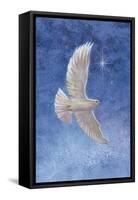 White Dove-Christo Monti-Framed Stretched Canvas