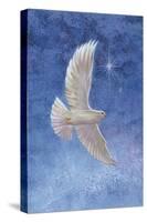 White Dove-Christo Monti-Stretched Canvas
