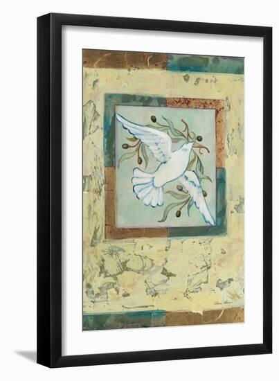 White Dove-Cheri Blum-Framed Art Print