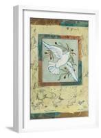 White Dove-Cheri Blum-Framed Art Print