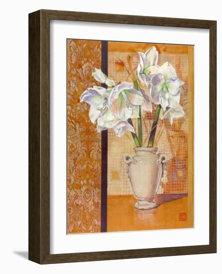 White Dream-Maya Nishiyama-Framed Art Print