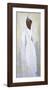 White Dress Black Girl-Boscoe Holder-Framed Premium Giclee Print