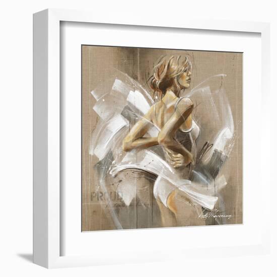 White Dress I-Kitty Meijering-Framed Giclee Print