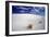 White Dune, Blue Sky, White Sands, New Mexico-George Oze-Framed Photographic Print