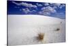 White Dune, Blue Sky, White Sands, New Mexico-George Oze-Stretched Canvas
