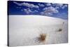 White Dune, Blue Sky, White Sands, New Mexico-George Oze-Stretched Canvas