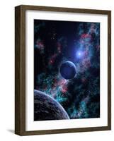 White Dwarf Planets-Julian Baum-Framed Photographic Print