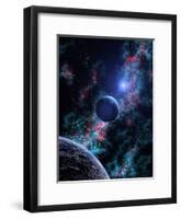 White Dwarf Planets-Julian Baum-Framed Photographic Print