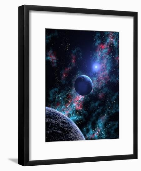 White Dwarf Planets-Julian Baum-Framed Photographic Print