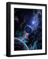 White Dwarf Planets-Julian Baum-Framed Photographic Print