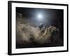 White Dwarf Star Surrounded by a Disintegrating Asteroid-Stocktrek Images-Framed Photographic Print