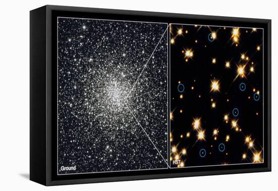 White Dwarf Stars in Globular Cluster M4H Bond (Stsc)-null-Framed Stretched Canvas