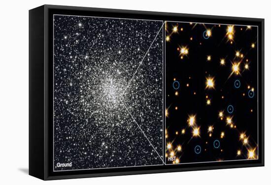 White Dwarf Stars in Globular Cluster M4H Bond (Stsc)-null-Framed Stretched Canvas