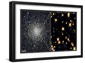 White Dwarf Stars in Globular Cluster M4H Bond (Stsc)-null-Framed Giclee Print