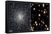 White Dwarf Stars in Globular Cluster M4H Bond (Stsc)-null-Framed Stretched Canvas