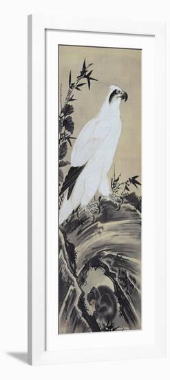 White Eagle and Monkey-Kyosai Kawanabe-Framed Giclee Print