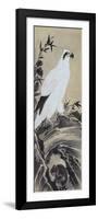 White Eagle and Monkey-Kyosai Kawanabe-Framed Giclee Print