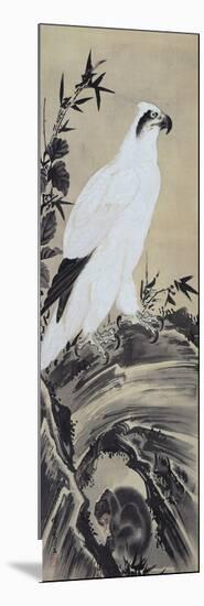 White Eagle and Monkey-Kyosai Kawanabe-Mounted Giclee Print