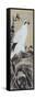 White Eagle and Monkey-Kyosai Kawanabe-Framed Stretched Canvas