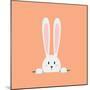 White Easter Rabbit-Sira Anamwong-Mounted Art Print