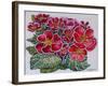 White Edged Primroses 2012-Joan Thewsey-Framed Giclee Print