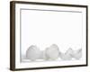 White Egg Shells-Martina Schindler-Framed Photographic Print