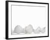 White Egg Shells-Martina Schindler-Framed Photographic Print