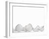 White Egg Shells-Martina Schindler-Framed Photographic Print