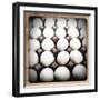 White Eggs in a Carton-pablo guzman-Framed Photographic Print