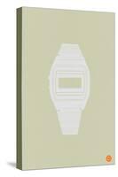 White Electronic Watch-NaxArt-Stretched Canvas