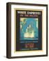 White Empress of the Pacific To And From The Orient - Canadian Pacific, Vintage Travel Poster, 1930-Pacifica Island Art-Framed Art Print