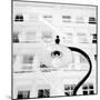 White Facade (B&W)-Erin Clark-Mounted Art Print