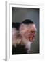 White-Faced Capuchin Snarling-DLILLC-Framed Photographic Print