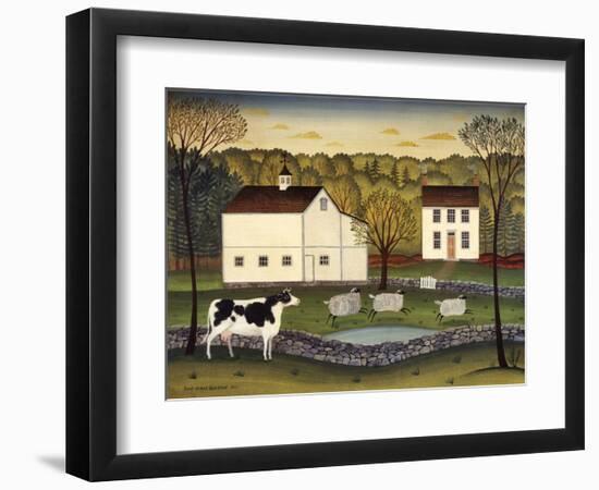 White Farm-Diane Ulmer Pedersen-Framed Art Print