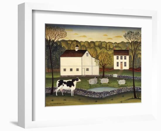 White Farm-Diane Ulmer Pedersen-Framed Art Print