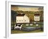 White Farm-Diane Ulmer Pedersen-Framed Art Print