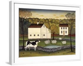 White Farm-Diane Ulmer Pedersen-Framed Art Print