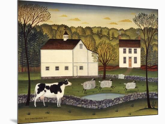 White Farm-Diane Ulmer Pedersen-Mounted Art Print