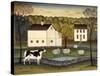 White Farm-Diane Ulmer Pedersen-Stretched Canvas