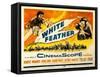 White Feather, Jeffrey Hunter, Robert Wagner, Debra Paget, 1955-null-Framed Stretched Canvas