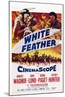 White Feather, Top from Left: Debra Paget, Robert Wagner, Jeffrey Hunter, 1955-null-Mounted Art Print