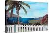 White Fence English Harbour, Antigua, West Indies-Martina Bleichner-Stretched Canvas