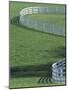 White Fence on Horse Farm, Lexington, Kentucky, USA-Adam Jones-Mounted Photographic Print