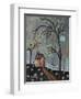 White Fence-Karla Gerard-Framed Giclee Print