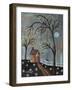 White Fence-Karla Gerard-Framed Giclee Print