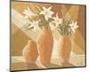 White Fire Lilies-Karsten Kirchner-Mounted Art Print