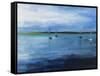 White Fish Bay-Curt Crain-Framed Stretched Canvas