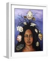 White Fish-Leah Saulnier-Framed Giclee Print